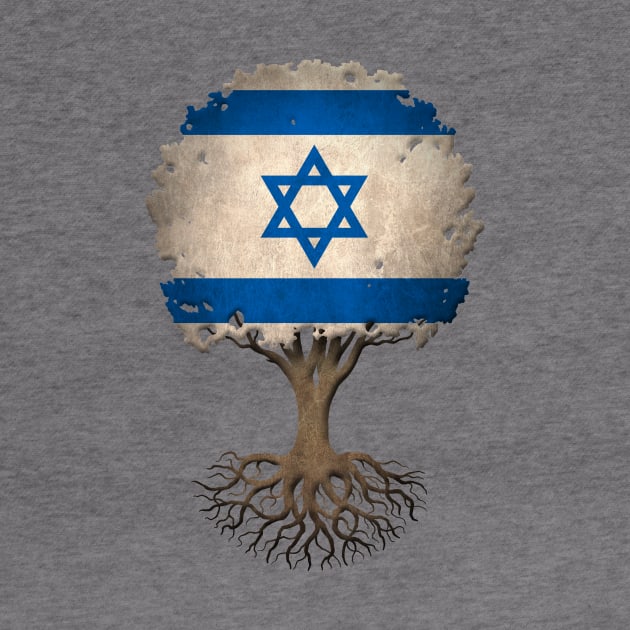 Tree of Life with Israeli Flag by jeffbartels